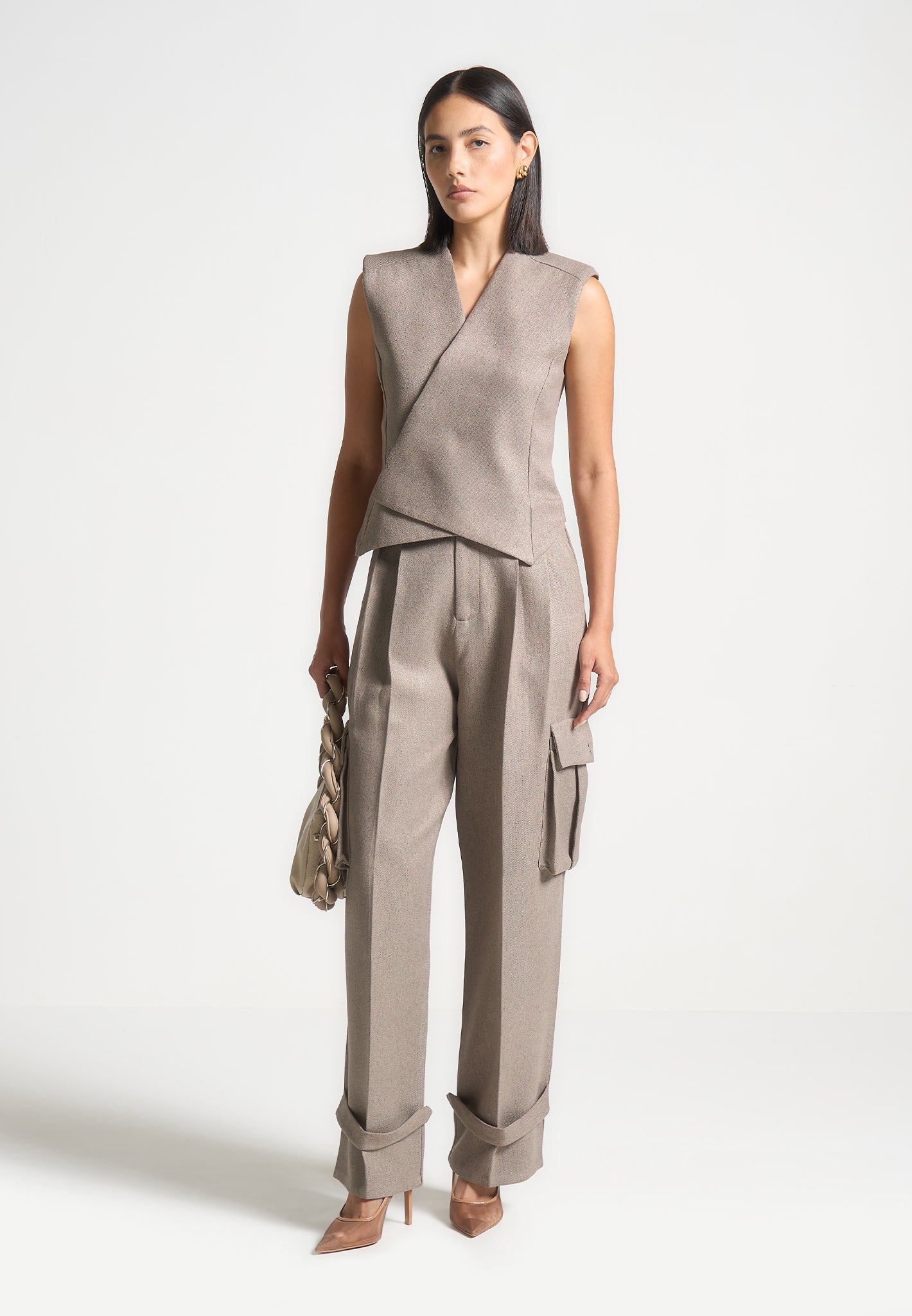 laurence-textured-tailored-wrap-waistcoat-taupe