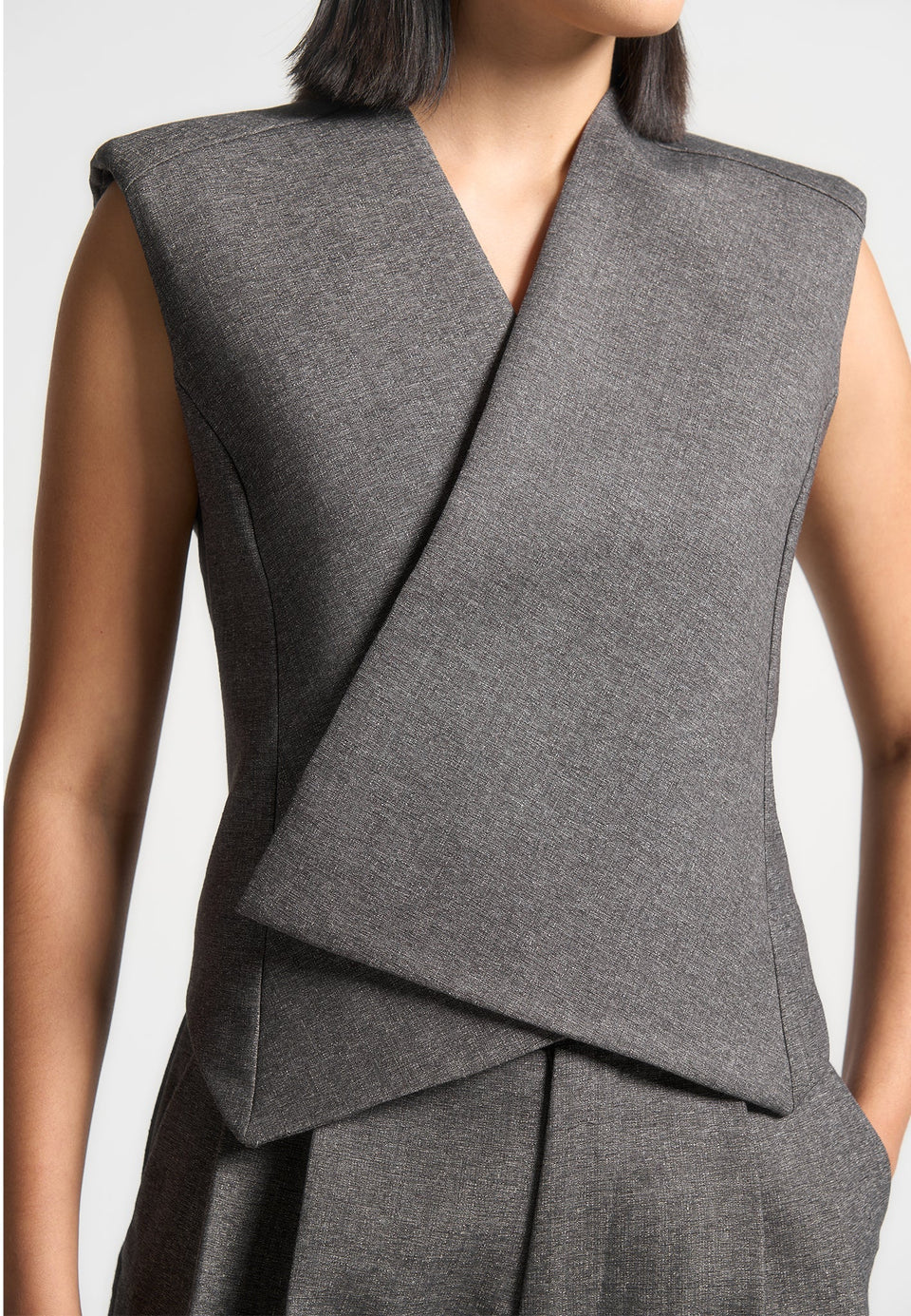 laurence-textured-tailored-wrap-waistcoat-grey-marl