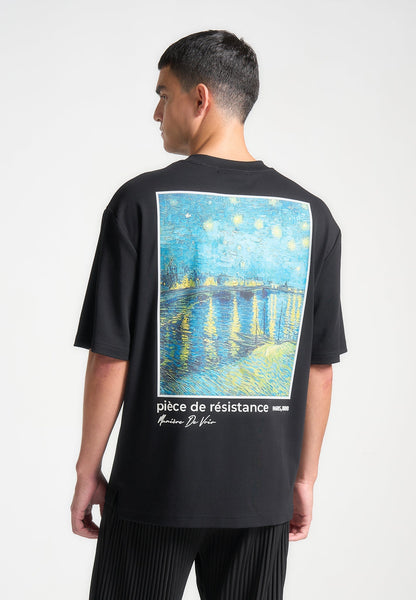 Piece De Resistance - Van Gogh T-Shirt - Black | Manière De Voir USA