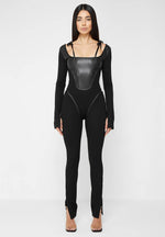 vegan-leather-and-bandage-corset-jumpsuit-black