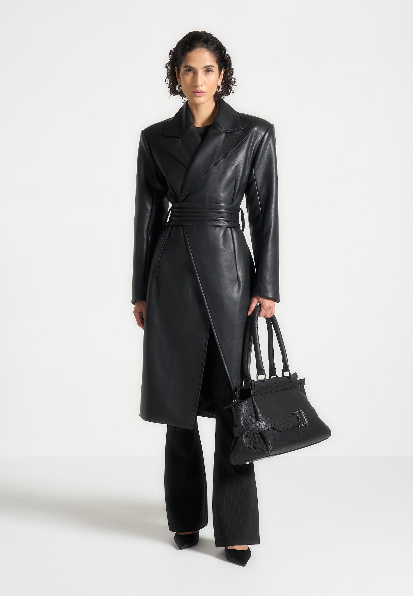 malya-leather-asymmetric-belted-coat-black
