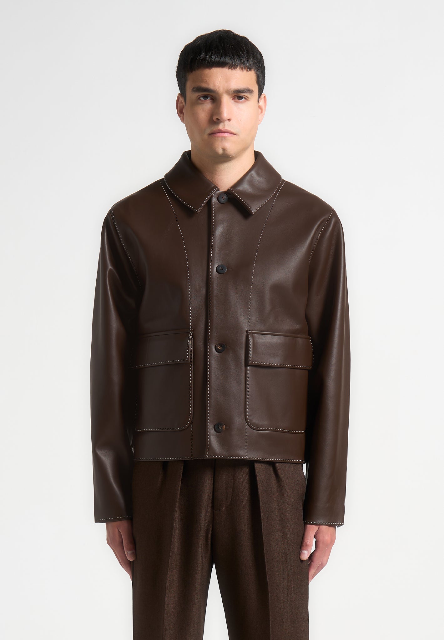 leather-contrast-stitch-jacket-brown
