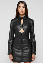 vegan-leather-cut-out-blazer-dress-black