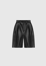 vegan-leather-tailored-city-shorts-black