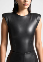 wide-shoulder-vegan-leather-bodysuit-black