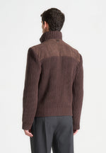 suede-knit-jacket-brown