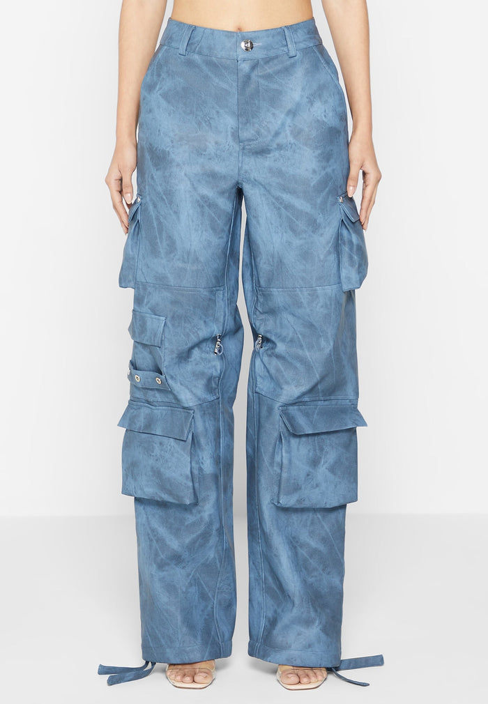 high-waisted-vintage-marble-leather-cargo-pants-washed-blue