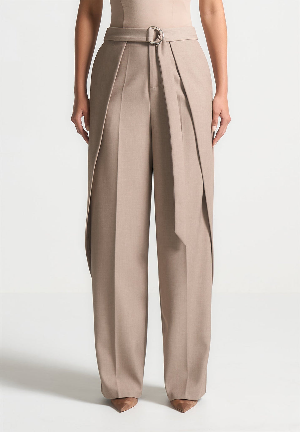 foldover-tailored-trousers-with-d-ring-belt-beige